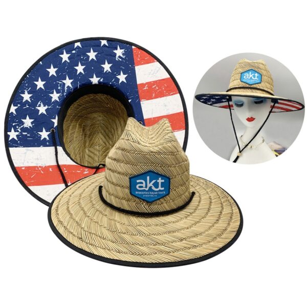 Lifeguard Beach Straw Hat