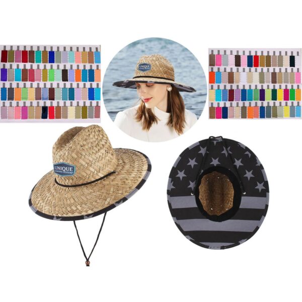 Custom Rafia Straw Hat