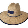 Sun Protective Straw Hat with Wide Brim