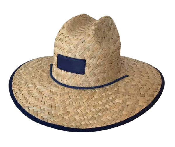 Sun Protective Straw Hat with Wide Brim