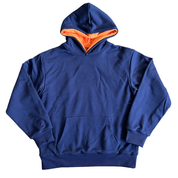 Wind-Resistant Dual Layer Hooded Sweatshirt