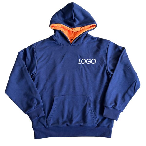 Wind-Resistant Dual Layer Hooded Sweatshirt